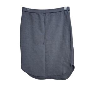 Banana Republic Skirt Womens Size XS Ribbed Gray (939)